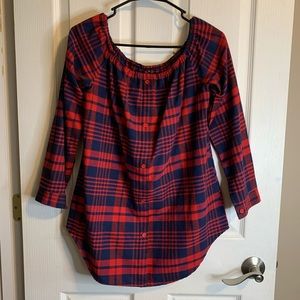 Plaid/Flannel Long-sleeve